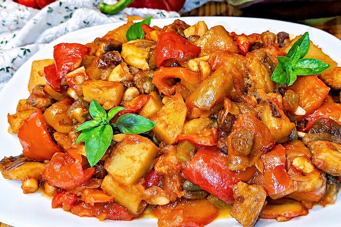 Caponata allégée