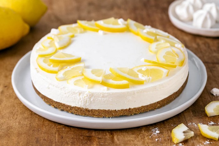 Gâteau au citron froid