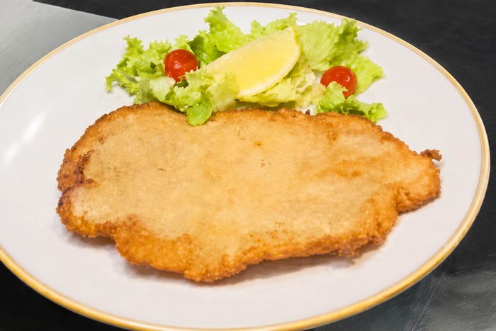 La vraie escalope milanaise italienne de Giuseppe