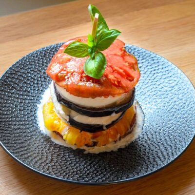 Millefeuille tomate mozzarella