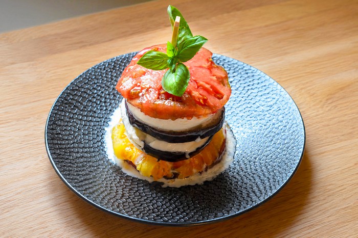 Millefeuille tomate mozzarella
