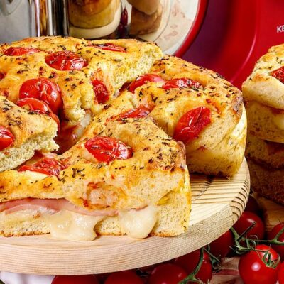 Focaccia farcie