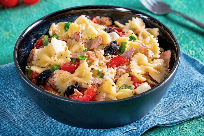 Salade de pâtes méditerranéenne