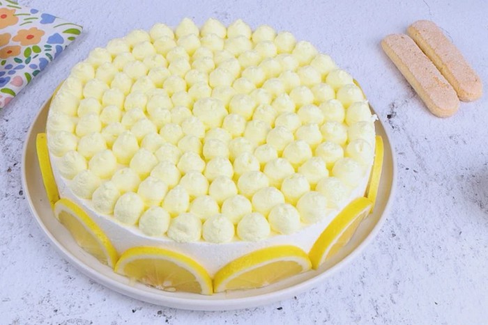 Gâteau au citron froid